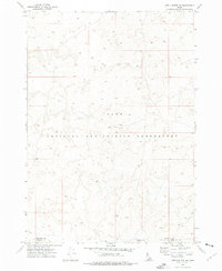 Download a high-resolution, GPS-compatible USGS topo map for Little Butte NE, ID (1976 edition)