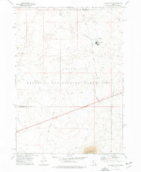 Download a high-resolution, GPS-compatible USGS topo map for Little Butte SW, ID (1977 edition)