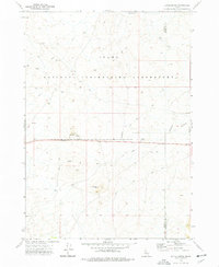 Download a high-resolution, GPS-compatible USGS topo map for Little Butte, ID (1977 edition)