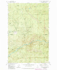 Download a high-resolution, GPS-compatible USGS topo map for Little Goat Mountains, ID (1984 edition)