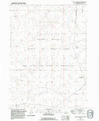preview thumbnail of historical topo map of Ada County, ID in 1992