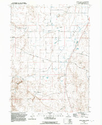 Download a high-resolution, GPS-compatible USGS topo map for Little Valley, ID (1992 edition)