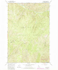 Download a high-resolution, GPS-compatible USGS topo map for Liz Butte, ID (1984 edition)