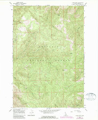 Download a high-resolution, GPS-compatible USGS topo map for Lodge Point, ID (1987 edition)