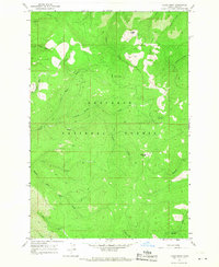 Download a high-resolution, GPS-compatible USGS topo map for Lodge Point, ID (1968 edition)