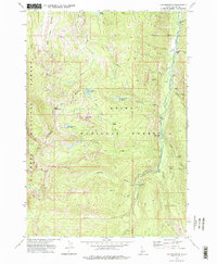 Download a high-resolution, GPS-compatible USGS topo map for Log Mountain, ID (1976 edition)