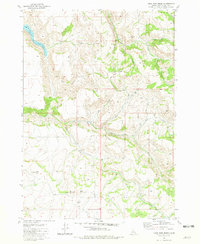 preview thumbnail of historical topo map of Bonneville County, ID in 1981
