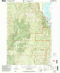 Download a high-resolution, GPS-compatible USGS topo map for Lone Tree, ID (2007 edition)
