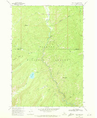 Download a high-resolution, GPS-compatible USGS topo map for Loon Lake, ID (1971 edition)