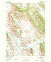 Download a high-resolution, GPS-compatible USGS topo map for Lower Valley, ID (1971 edition)