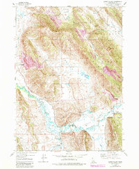 Download a high-resolution, GPS-compatible USGS topo map for Lower Valley, ID (1984 edition)