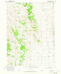Download a high-resolution, GPS-compatible USGS topo map for Lyman Pass, ID (1972 edition)