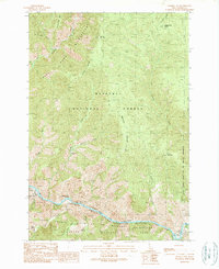 Download a high-resolution, GPS-compatible USGS topo map for Mackay Bar, ID (1989 edition)