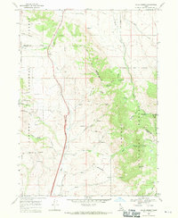 Download a high-resolution, GPS-compatible USGS topo map for Malad Summit, ID (1971 edition)