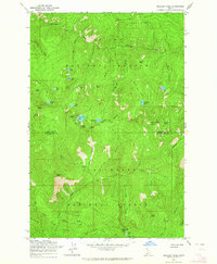 Download a high-resolution, GPS-compatible USGS topo map for Mallard Peak, ID (1964 edition)