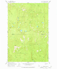 Download a high-resolution, GPS-compatible USGS topo map for Mallard Peak, ID (1977 edition)