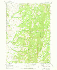 Download a high-resolution, GPS-compatible USGS topo map for Mapleton, ID (1973 edition)