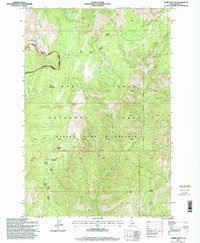 Download a high-resolution, GPS-compatible USGS topo map for Marble Butte, ID (1999 edition)