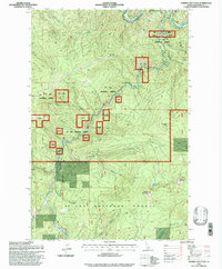 Download a high-resolution, GPS-compatible USGS topo map for Marble Mountain, ID (1997 edition)