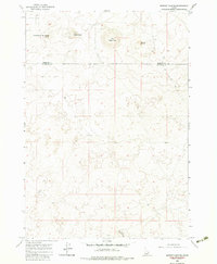 Download a high-resolution, GPS-compatible USGS topo map for Market Lake NE, ID (1983 edition)