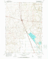 Download a high-resolution, GPS-compatible USGS topo map for Market Lake, ID (1965 edition)