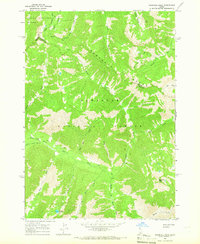 Download a high-resolution, GPS-compatible USGS topo map for Marshall Peak, ID (1966 edition)