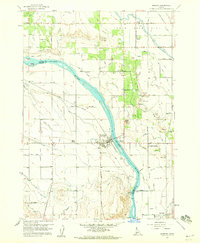 Download a high-resolution, GPS-compatible USGS topo map for Marsing, ID (1960 edition)