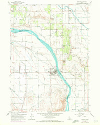 Download a high-resolution, GPS-compatible USGS topo map for Marsing, ID (1972 edition)