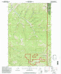 Download a high-resolution, GPS-compatible USGS topo map for Masonia, ID (1997 edition)