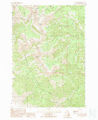 Download a high-resolution, GPS-compatible USGS topo map for May Mountain, ID (1989 edition)