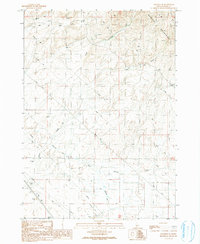 Download a high-resolution, GPS-compatible USGS topo map for Mayfield SE, ID (1991 edition)