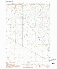 preview thumbnail of historical topo map of Elmore County, ID in 1990