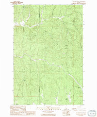Download a high-resolution, GPS-compatible USGS topo map for Mc Gary Butte, ID (1991 edition)