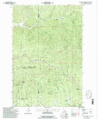 Download a high-resolution, GPS-compatible USGS topo map for Mc Gary Butte, ID (1997 edition)
