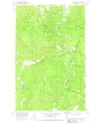 Download a high-resolution, GPS-compatible USGS topo map for Meadow Creek, ID (1967 edition)