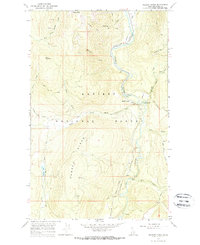 Download a high-resolution, GPS-compatible USGS topo map for Meadow Creek, ID (1967 edition)