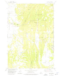 preview thumbnail of historical topo map of Adams County, ID in 1973