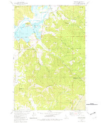 preview thumbnail of historical topo map of Kootenai County, ID in 1981