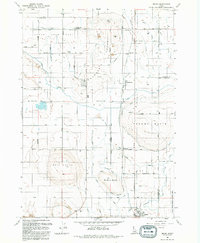 Download a high-resolution, GPS-compatible USGS topo map for Melba, ID (1992 edition)