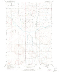 Download a high-resolution, GPS-compatible USGS topo map for Melba, ID (1972 edition)