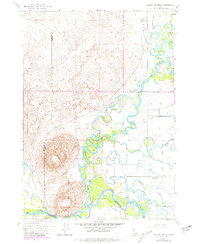 Download a high-resolution, GPS-compatible USGS topo map for Menan Buttes, ID (1981 edition)