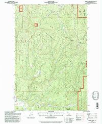 Download a high-resolution, GPS-compatible USGS topo map for Merry Creek, ID (1997 edition)