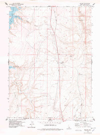 Download a high-resolution, GPS-compatible USGS topo map for Meteor, ID (1978 edition)