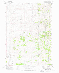 Download a high-resolution, GPS-compatible USGS topo map for Michaud Creek, ID (1974 edition)