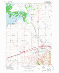 Download a high-resolution, GPS-compatible USGS topo map for Michaud, ID (1974 edition)