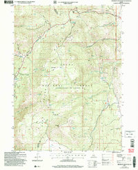 Download a high-resolution, GPS-compatible USGS topo map for Midnight Mountain, ID (2007 edition)