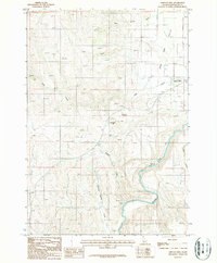 Download a high-resolution, GPS-compatible USGS topo map for Midvale Hill, ID (1987 edition)