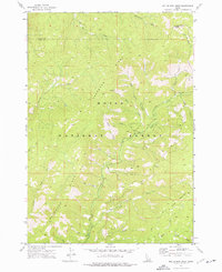 Download a high-resolution, GPS-compatible USGS topo map for Miller Mtn West, ID (1976 edition)