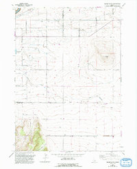 Download a high-resolution, GPS-compatible USGS topo map for Milner Butte, ID (1992 edition)