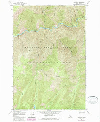 Download a high-resolution, GPS-compatible USGS topo map for Mink Peak, ID (1987 edition)